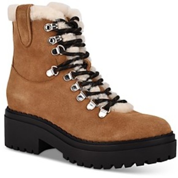 Authentic Marc Fisher Shearling Boots 5.5 - Picture 2 of 2